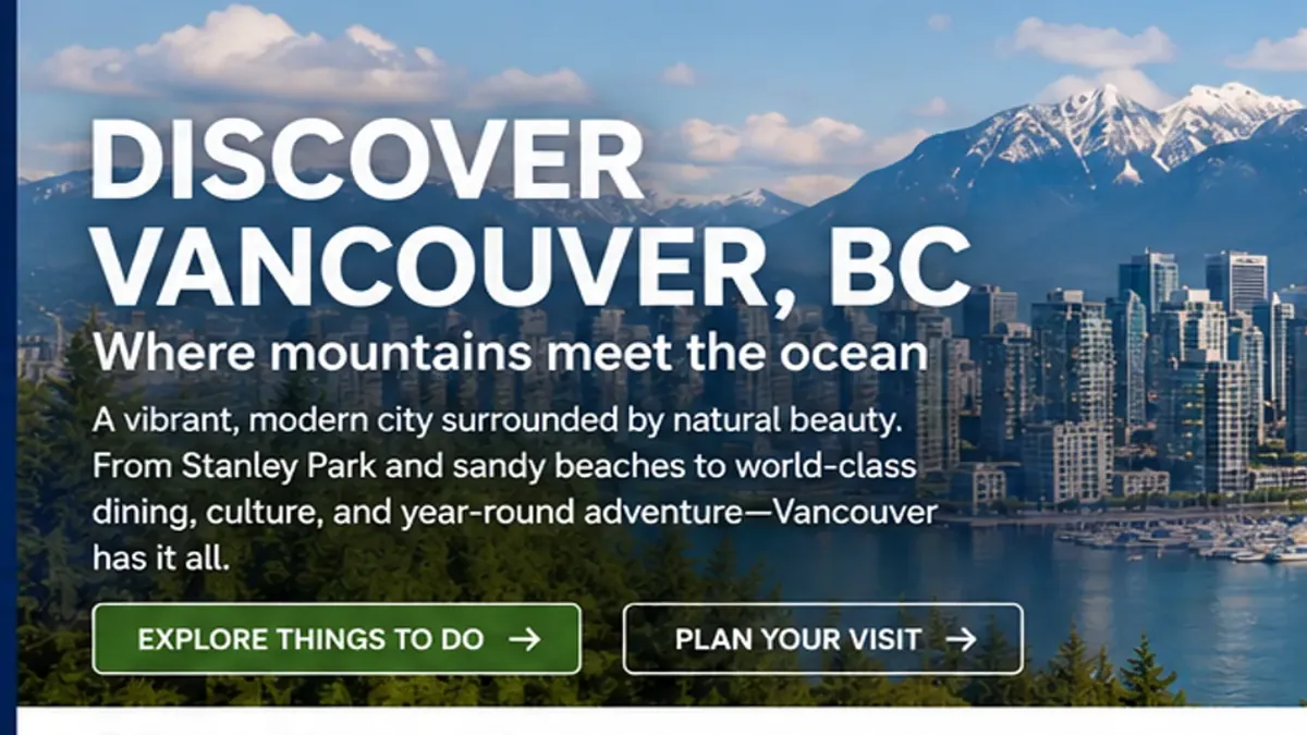 Related Vancouver view for Stanley Park Visitor Guide